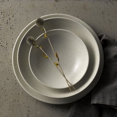 EVO ORIGINS FAWN WHITE Talerz płytki Coupe 260 mm/12 szt