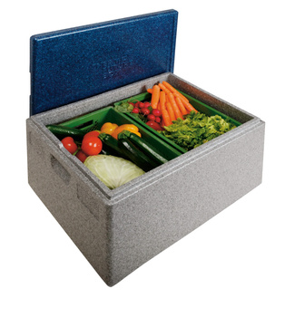 Pojemnik termoizolacyjny na blachy 60x40 cm, poj. 80 l Stalgast 056303