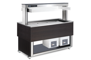 TR - blue+ 3 H Witryna chłodnicza 3x GN 1/1 150 mm