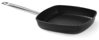 Patelnia grillowa, 28x28 cm, aluminiowa z powłoką tytanową Hendi 629802