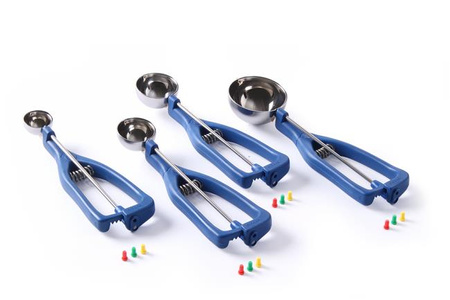 Porcjoner (gałkownica) Stockel uchwyt z tworzywa, poj. 1/12 l, nierdzewny