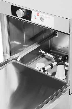 Zmywarka do szkła RQ350D | kosz 350X350 | 430X480X660mm | 2,65kW | 230V