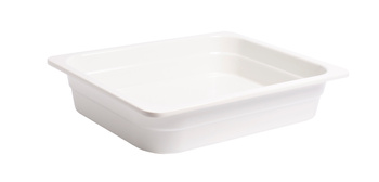 Pojemnik  GN 1/2 h-6,5 cm melamina biały