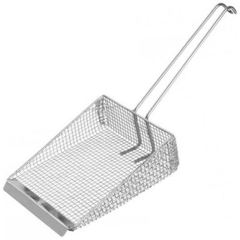 Szuflelka do nakładania frytek, siatkowa 22,5x17,5 cm, nierdzewna Hendi 642603