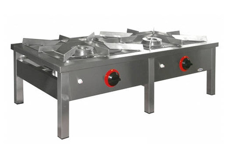 Taboret gazowy Egaz TG-212.1, 2 palnikowy