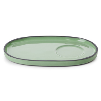 CARACTERE Spodek owalny Miętowy