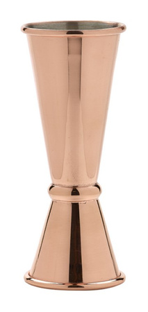 Miarka barmańska 25/50 ml miedziana