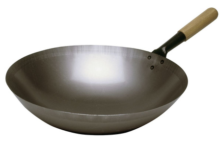 Patelnia Wok, śr. 38 cm, stalowa Bartscher A105960