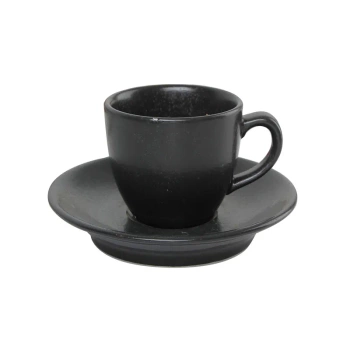 Filiżanka elegancka do espresso Coal Seasons 80 ml czarna