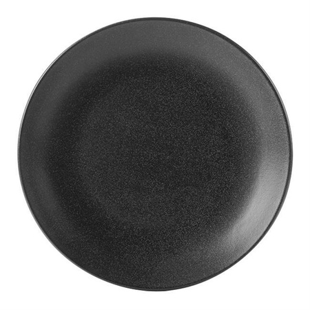 Talerz płytki Coal Seasons 240 mm czarny 