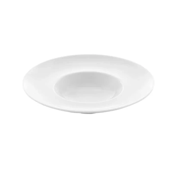 Talerz głęboki z wysokim rantem Bianco 270 mm biały