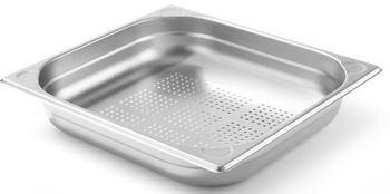 Pojemnik GN 2/3 65 perforowany, nierdzewny Hendi Kitchen Line 807224