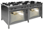 Trzon gastronomiczny Egaz TGP 8745/2xPKE-3 1740x700x850 mm