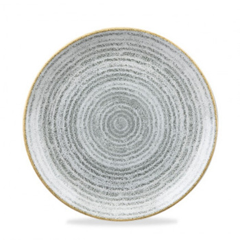 Talerz coupe 217 mm Homespun Stone Grey Studio Prints