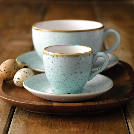 STONECAST DUCK EGG BLUE Filiżanka 100 ml, 65 x 55 mm/12 szt.