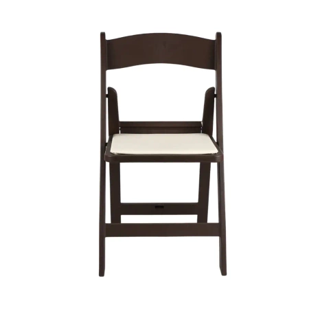 Krzesło amerykańskie weselne America - składane imitacja drewna