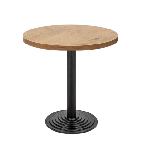 Stolik kawiarniany ARP0610 – okrągły Fi68cm, dąb lancelot