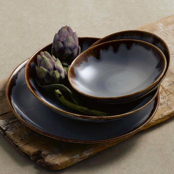 HARVEST GREY Talerz głęboki Coupe 255 mm, h 35 mm/12 szt.