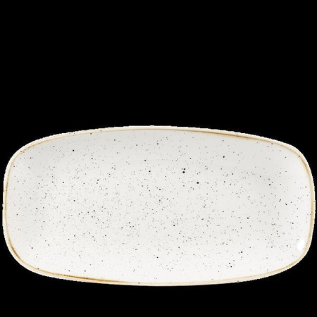 Talerz prostokątny 298x153 mm Stonecast Barley White Churchill
