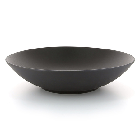 Equinoxe talerz głęboki cast iron style 24 cm czarny