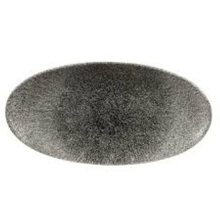 Talerz owalny 150 x 299 mm Raku Quartz Black