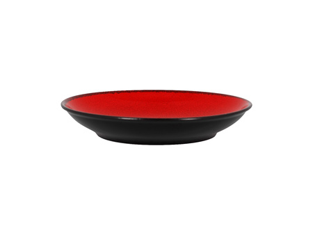 FIRE Talerz głęboki, okrągły 28 cm czerwony