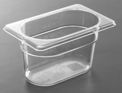 Pojemnik GN 1/9 100, poliwęglan przezroczysty Hendi 861820