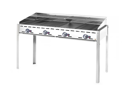 Grill gazowy Hendi Green Fire Profi Line, 4 palnikowy