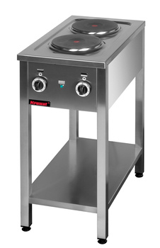 Kuchnia elektryczna 2 płytowa Kromet 000.KE-2M