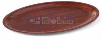 Taca kelnerska drewniana, antypoślizgowa, 23x16 cm, Hendi 507964