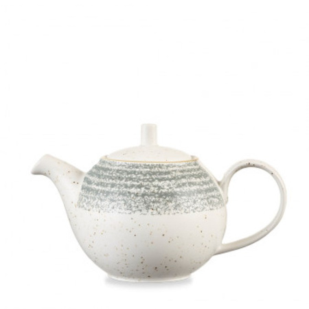 Dzbanek z pokrywką 426 ml Homespun Stone Grey Studio Prints