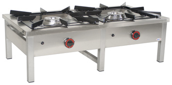 Taboret gazowy Egaz TG-217.1, 2 palnikowy