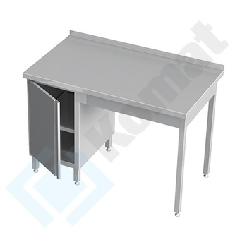 Stół przyścienny z szafką 1500x700 mm KST-032