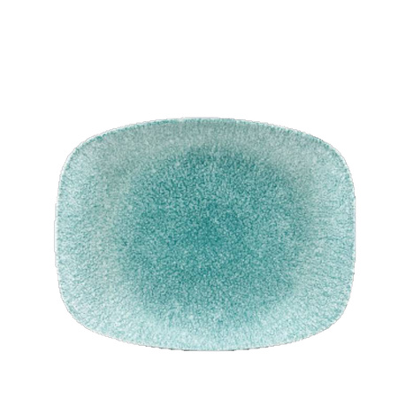 Talerz prostokątny 202 x 261 mm Raku Jade Green