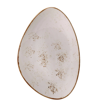 Craft white talerz owalny 375 mm