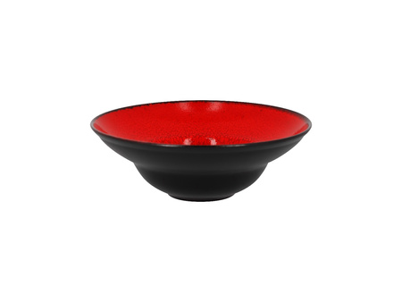 FIRE Talerz głęboki, okrągły 26 cm czerwony