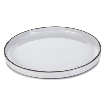 CARACTERE talerz płaski 26 cm Biała Chmura