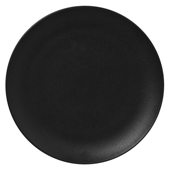 NEOFUSION talerz płaski 27 cm czarny