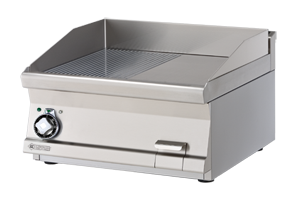 FTRT-66 ETS ﻿﻿Płyta grillowa elektryczna ryflowana chromowana