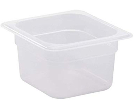 POJEMNIK Z POLIPROPYLENU GN 1/6 100 MM