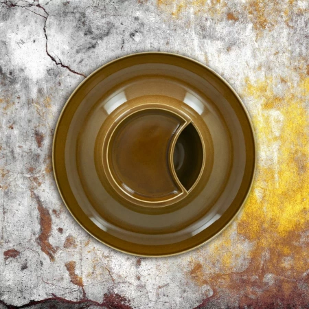 SUGGESTIONS/ Ashore Talerz/pokrywka 14,5 cm, brązo