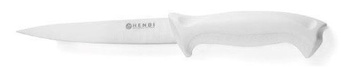 Nóż do filetowania HACCP, dł. 30 cm, biały, Hendi 842553