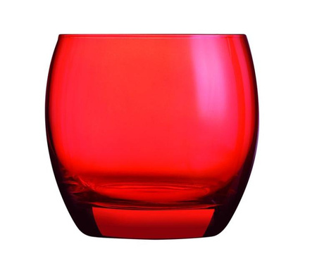 SALTO SZKLANKA NISKA POJ. 320 ML CZERWONY