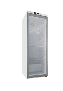 DRR 400 G ﻿Szafa chłodnicza - 350 l, lakierowana, przeszklone drzwi