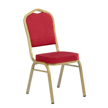 Krzesło bankietowe FUGI 25x25x1.2 czerwone wzorek