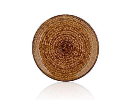 COWRY YELLOW TALERZ PŁASKI ŚR. 170 MM