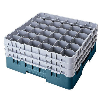 Kosz na szkło - śr. szkl. 7,2 cm, wys. 13,2 cm niebieski