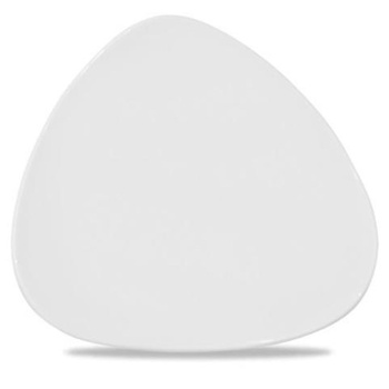 Talerz trójkątny 192 mm biały Lotus