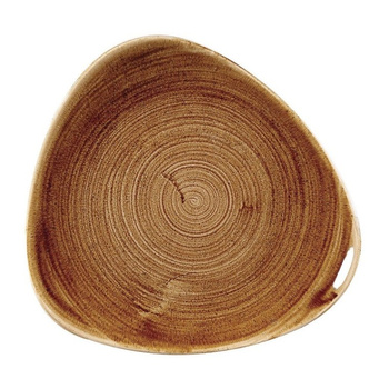 STONECAST PATINA VINTAGE COPPER TALERZ TRÓJKĄTNY ŚR. 311 MM