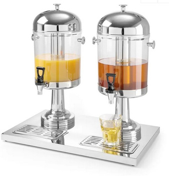 Dyspenser do soków 2x 8 l, Hendi 425411